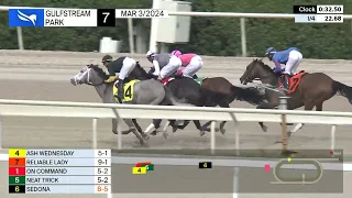 Gulfstream Park Carrera 7 - 3 de Marzo 2024