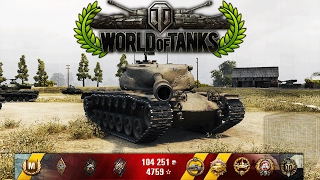 World of Tanks - T57 HT - 10 Kills - 9.4k Damage - 1vs6 [Replay|HD]