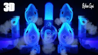 ASMR Aerosol 3D (Ten Nebulizers) Amazing white noise for sleep 💤