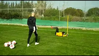 Работа над реакцией. Тренировка вратарей/Goalkeeper training | Костенко Евгений/Kostenko Evgeny