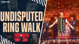 Tyson Fury's Ring Walk For Oleksandr Usyk Undisputed Clash