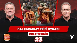 Galatasaray Trabzonspor karşısında ezici bir oyun oynadı | Önder Özen & Metin Tekin | VOLE Teknik #3