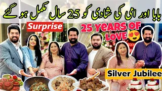 BaBa Or Mom ki 25th WEDDING ANNIVERSARY! 💍😍 | Silver Jubilee SURPRISE 😱 | BaBa Food RRC BaBa Fun RRC