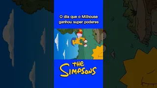 O Milhouse ganhou super poderes #youtube #cartoons #viral