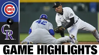 Cubs vs. Rockies Game Highlights (4/15/22) | MLB Highlights