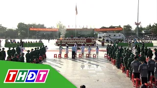 Lễ giao, nhận quân năm 2024 huyện Hồng Ngự, Đồng Tháp | THDT