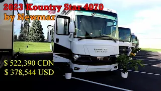 RV Family Living 2023 Kountry Star 4070 Diesel motorhome by Newmar