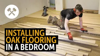 Installing Oak Flooring in a Bedroom - Subfloor Preparation is Important!