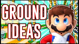 8 Best Ground Ideas in Mario Maker 2!