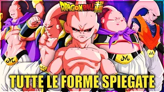 tutte le FORME e TRASFORMAZIONI di MAJIN BU spiegate in Dragon Ball ITA