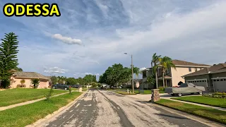 Odessa Florida Driving Through