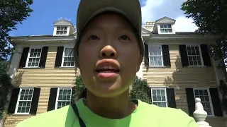 vlogging Longfellow House National Historic Site