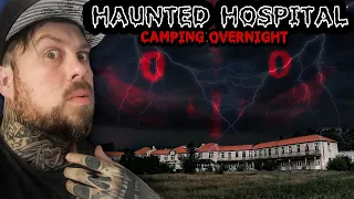 ENTITY ATTACKED US ONE AT A TIME WHILE CAMPING IN HAUNTED HOSPITAL