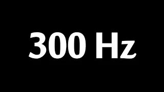 300 Hz Test Tone 1 Hour