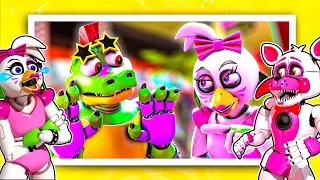 Try Not to Laugh HARDEST Challenge with Funtime Foxy and Glamrock Chica