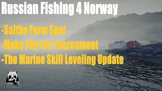 Russian Fishing 4, Saithe Farm Spot, Make File For Tournament, Marine Skill Leveling Update Norway