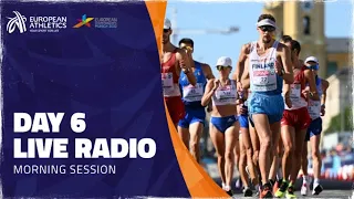 🔴 LIVE Audio - Munich 2022 European Athletics Championships - Day 6 Morning Session