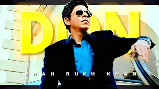 Shah Rukh Khan X Don 😈💥| SRK status 👑🔥| 4k Edit ✨|