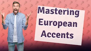 How Does Peter Stormare Master European Accents?