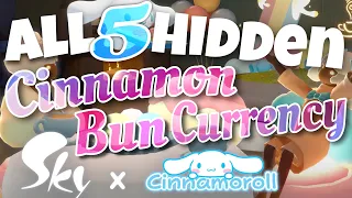 All 5 Hidden Cinnamon Bun Event Currency - Sanrio Cinnamoroll X Sky Children of the Light nastymold