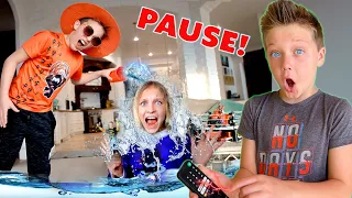 Pause Remote Pranks on my Family! WWE