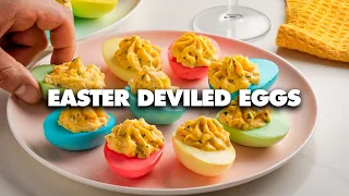 Easter Deviled Eggs Recipe - How to Make Deviled Eggs!