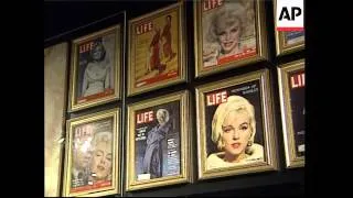 Exhibit of icon Marilyn Monroe
