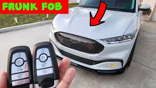 Ford Lightning Key Fob to open My Mustang Mach-E Frunk ! How to program the FOB in Seconds!