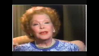 Maureen O'Sullivan, Hugh Downs--1981 TV Interview on widowhood