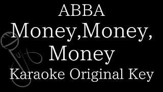 【Karaoke Instrumental】Money,Money,Money / ABBA【Original Key】