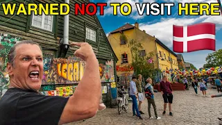 LEAVE Here Before Its DARK!! 🇩🇰Freetown Christiania . Lawless City in Europe?