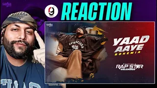 Yaad Aaye Song - BOHEMIA | Rap Star Reloaded | #rsr REACTION BY RG | BOHEMIA NEW ALBUM 2024