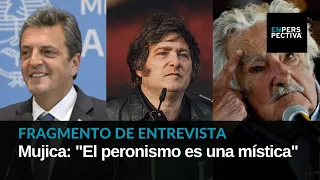 Mujica sobre Argentina: Milei cometió muchos errores y Massa "se comportó como un hombre de Estado"