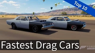 Forza Horizon 3: Top 10 - Fastest Drag Cars