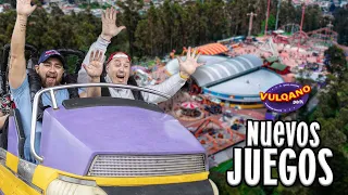 VULQANO PARK NUEVAS ATRACCIONES 2023 | EL MEJOR PARQUE DE DIVERSIONES DE ECUADOR