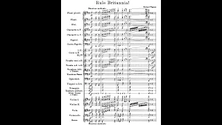 Rule Britannia! (WWV 42) by Richard Wagner {Audio + Full score}