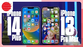 So Sánh iPhone 13 Pro Max vs iPhone 14 Plus: Giá ngang nhau thì lấy ổn định hay 120Hz ???