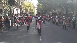 Banda Militar Tambor de Tacuarí/ Ba As celebra Irlanda 2020.