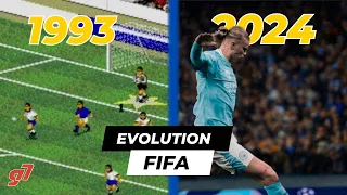FIRST FIFA vs FC 24! EVOLUTION of FIFA GAMES 1993-2024 (EA SPORTS FC)