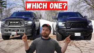 RAM 1500 Rebel vs RAM 2500 Power Wagon | Which 4WD Off-Road Truck Is Best For YOU??