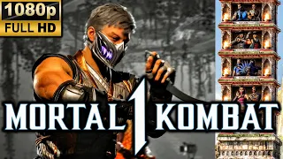 MK1 *MASTERY SMOKE* KLASSIC TOWER GAMEPLAY!! (SCORPION AS KAMEO) 1080p 60 FPS (MORTAL KOMBAT 1) MK12