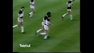 1985-05-10 Udinese vs Napoli [Serie A] Zico vs Maradona