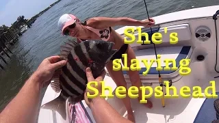 Ponce Inlet Fishing, New Smyrna Sheepshead Slam & PB Sheepshead