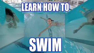 Carla Underwater - Learn how to swim - Lesson 1