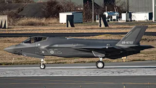 2020.11.24 三沢基地 F-35A 22号機 配備後早速アグレッサーと戦闘訓練！！