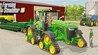 NEW JOHN DEERE 8RX DEMO! ($400,000 TRACTOR) | FARMING SIMULATOR 2019