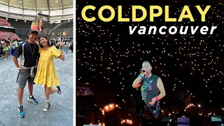 COLDPLAY MUSIC OF THE SPHERES TOUR (Vancouver Night 1) | Concert Vlog