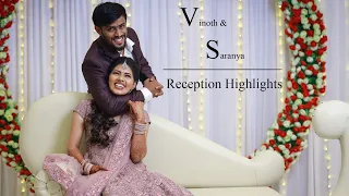 Vinoth & Saranya Reception Highlights | Celebration in Chennai | Full length Film |  Mr Capturez.
