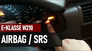 Airbag SRS Problem gelöst | Mercedes E 200 W210 #diy #tutorial #cars