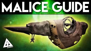 Destiny "How to Get Touch of Malice" New Exotic Scout Rifle | Destiny The Taken King